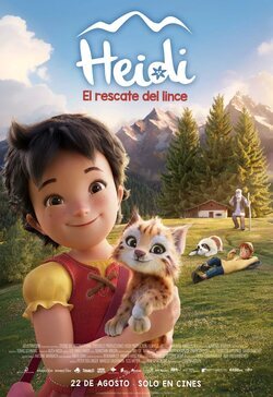 Cartel de Heidi. El rescate del lince