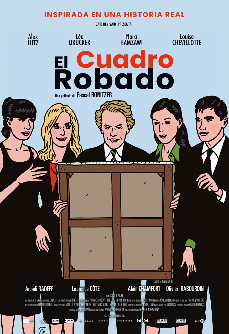 Cartel de El cuadro robado - 
