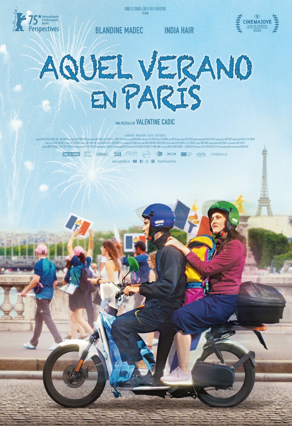 Cartel de Aquel verano en París - 