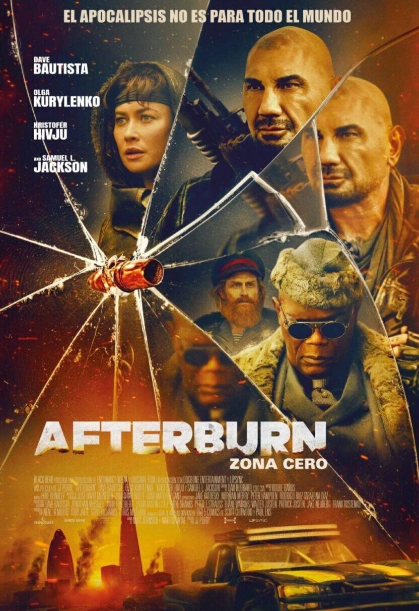 Cartel de Afterburn (Zona Cero) - 
