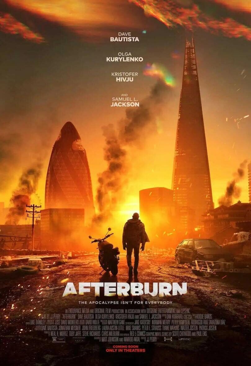 Cartel de Afterburn (zona cero) - 