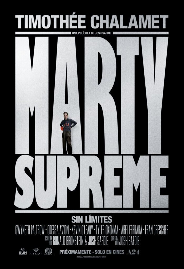 Cartel de Marty Supreme - España