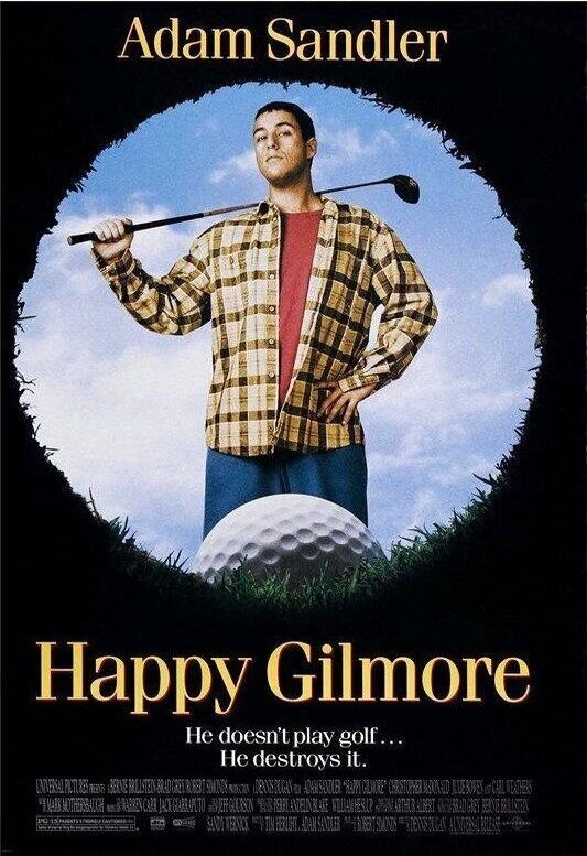 Cartel de Terminagolf (Happy Gilmore) - 
