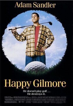 Cartel de Terminagolf (Happy Gilmore)