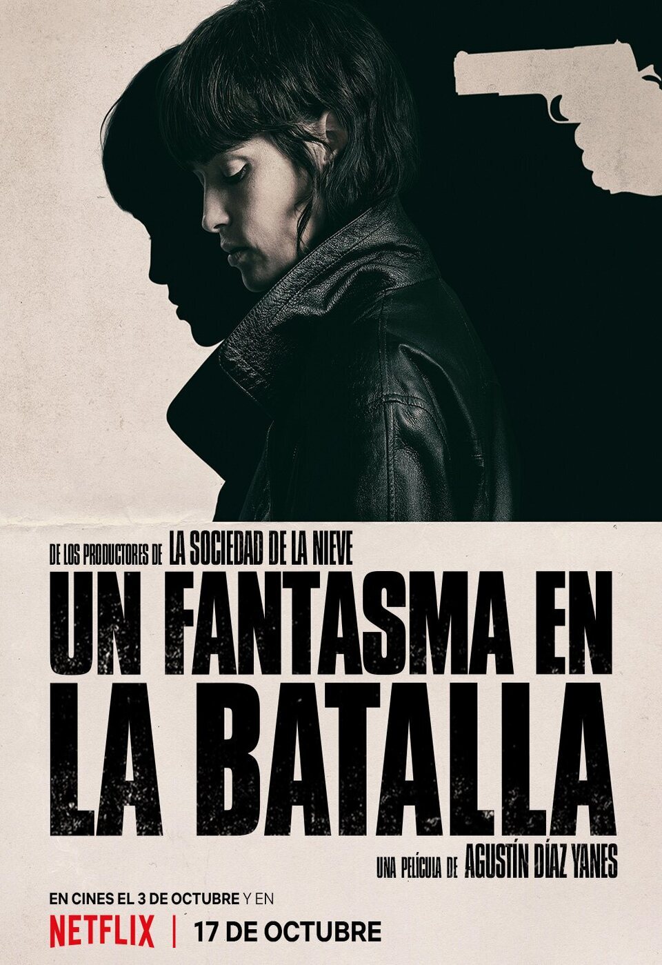Cartel de Un fantasma en la batalla - original