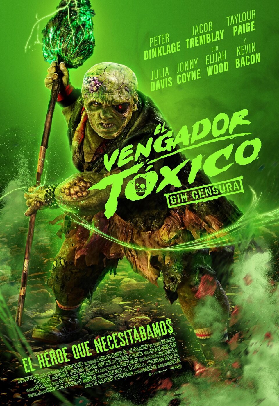 Cartel de El vengador tóxico - España