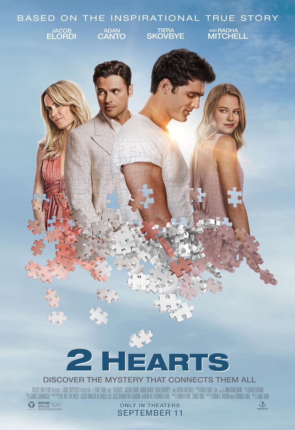 Cartel de 2 corazones - Estados Unidos