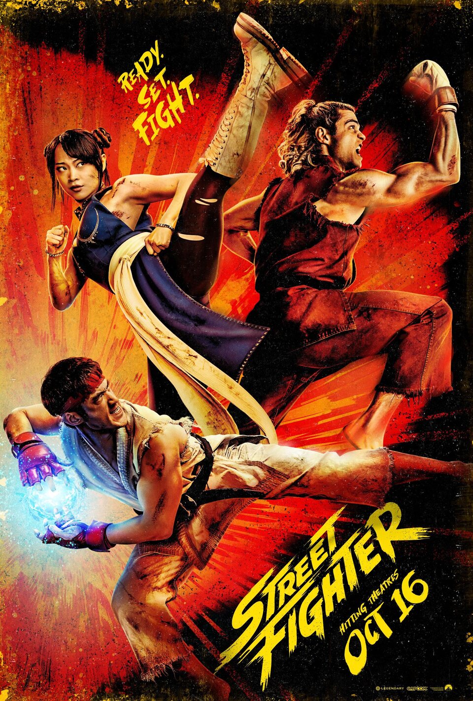 Cartel de Street Fighter - Estados Unidos 1