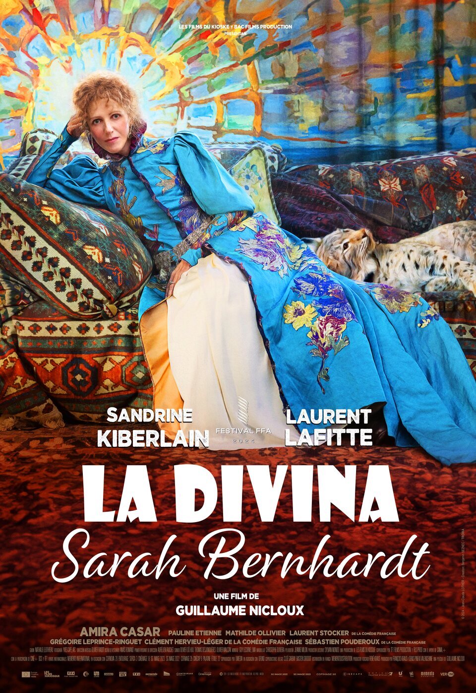 Cartel de La divina Sarah Bernhardt - España