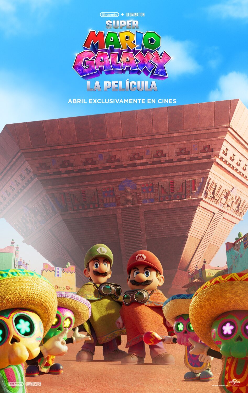 Cartel de Super Mario Galaxy: La película - Cartel España I