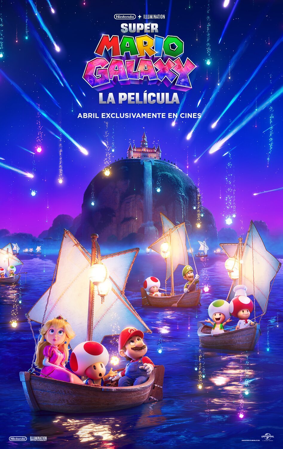 Cartel de Super Mario Galaxy: La película - Cartel España II