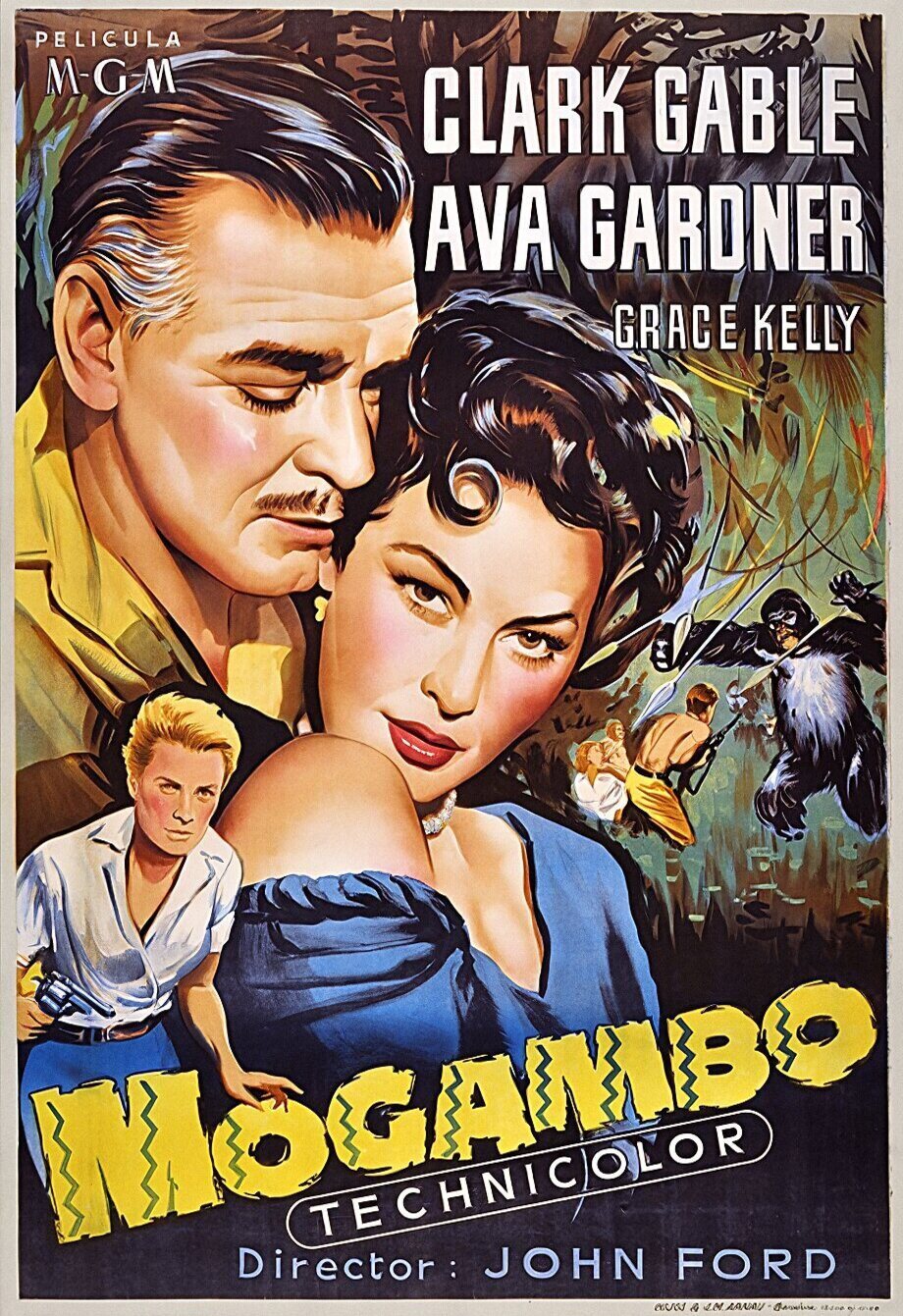 Cartel de Mogambo - España