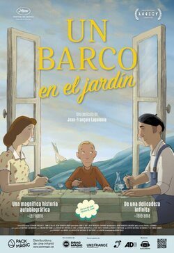 Cartel de Un barco en el jardín