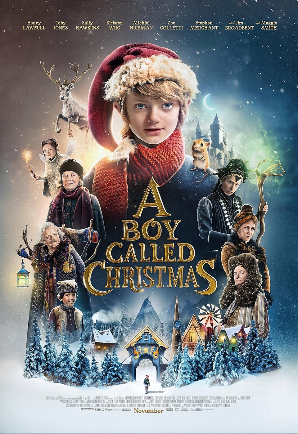 Cartel de El chico que salvó la Navidad - Reino Unido