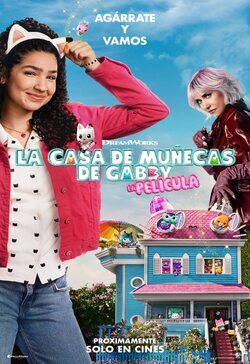 Cartel de La casa de muñecas de Gabby: La película