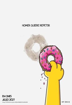 Cartel de Los Simpson: La película 2