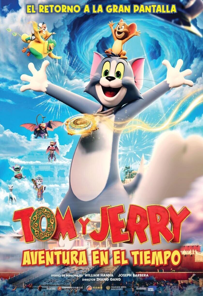 Cartel de Tom y Jerry: Aventura en el tiempo - España