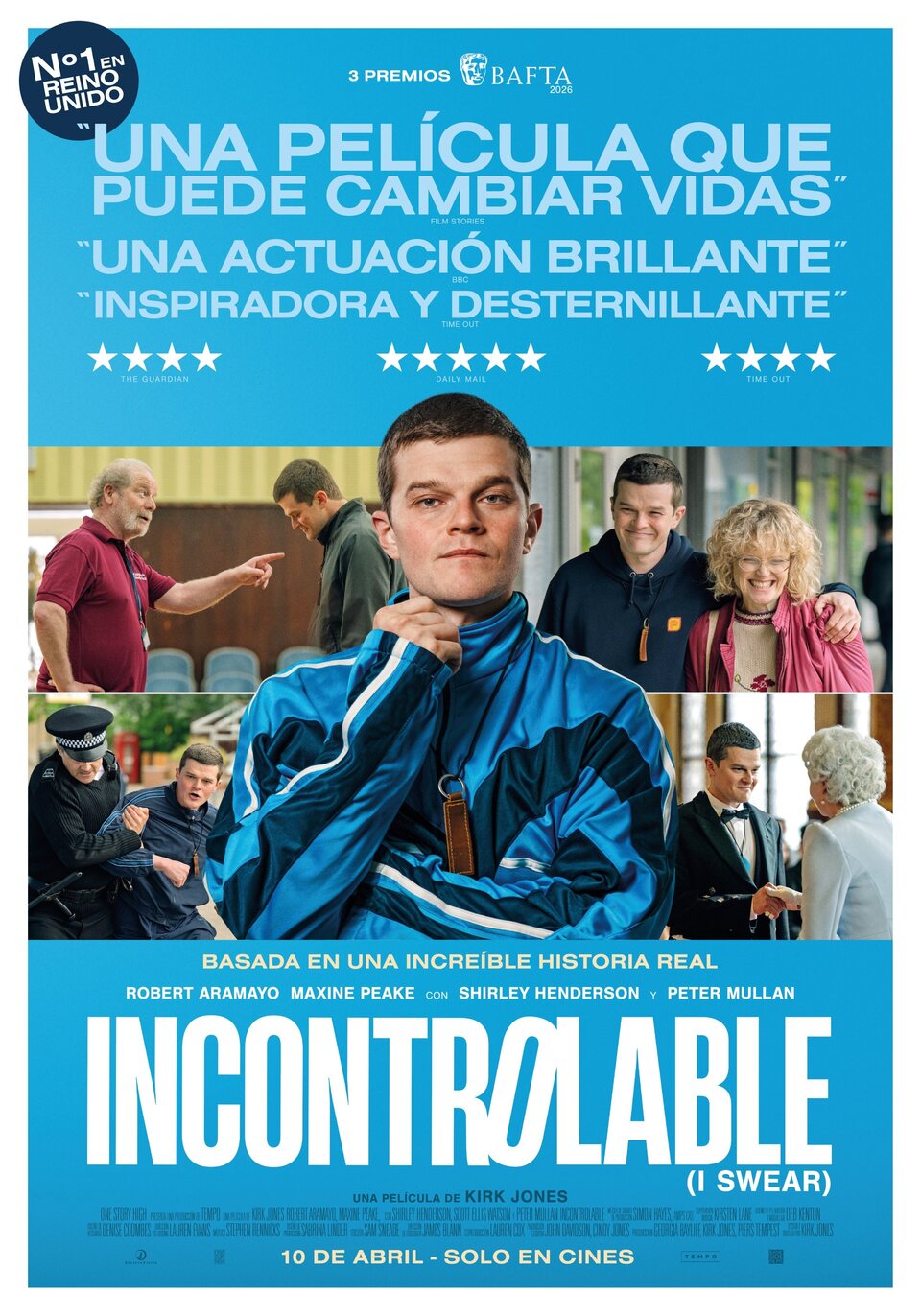 Cartel de Incontrolable (I Swear) - España