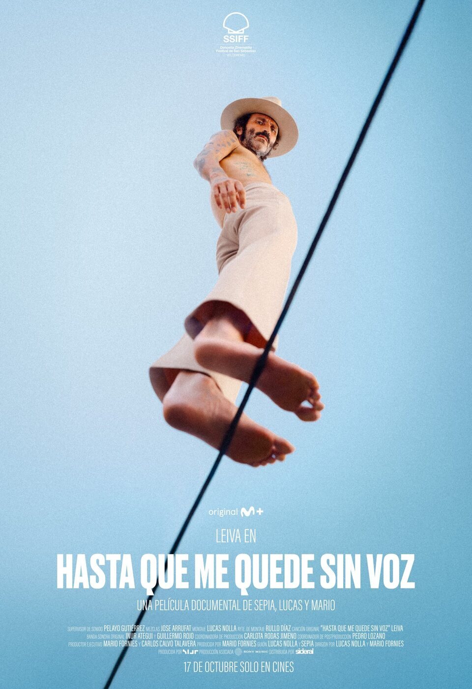 Cartel de Hasta que me quede sin voz - Hasta que me quede sin voz