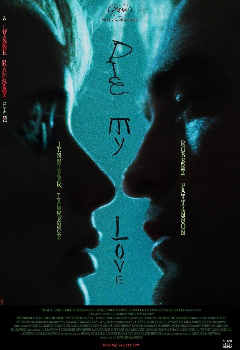 Cartel de Die My Love - Cartel EEUU