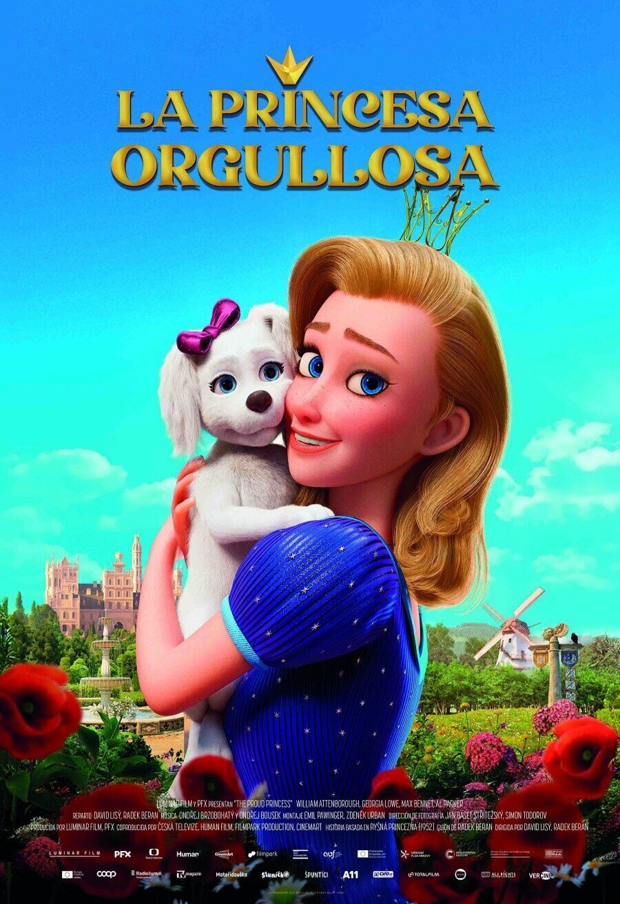 Cartel de La princesa orgullosa - España