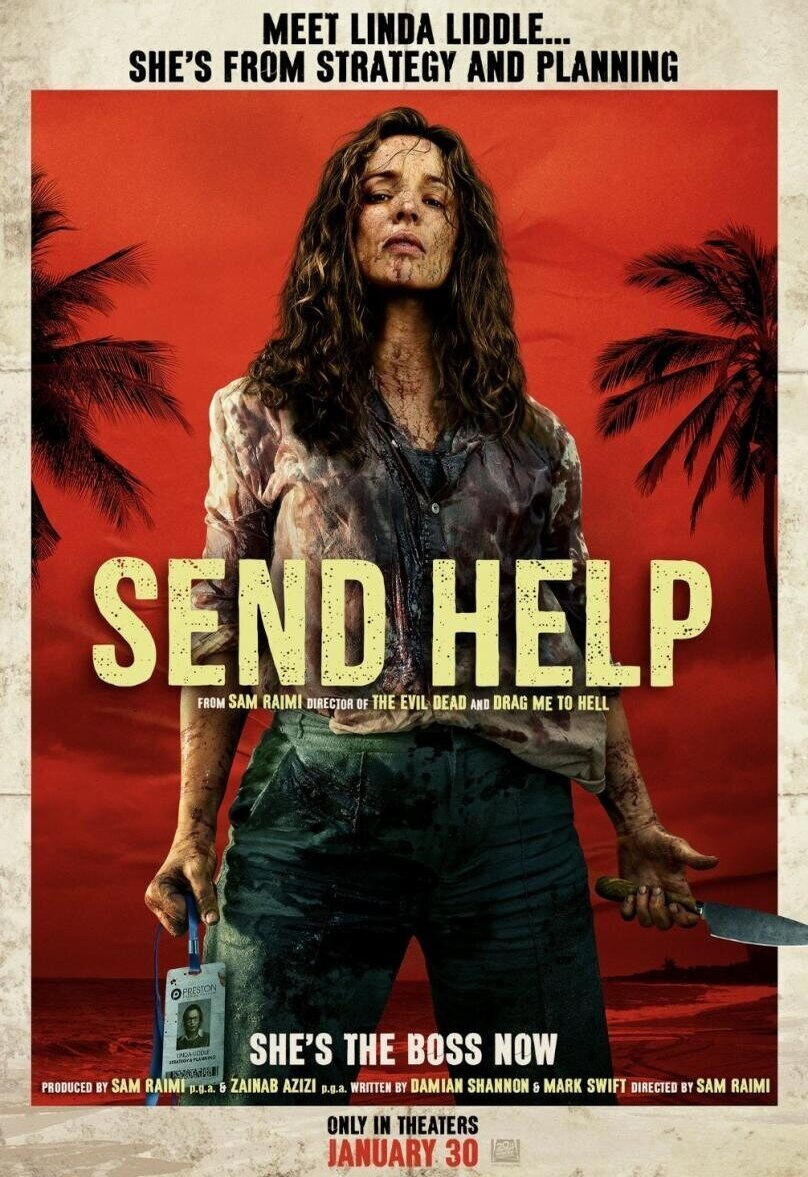 Cartel de Send Help (Enviad Ayuda) - 
