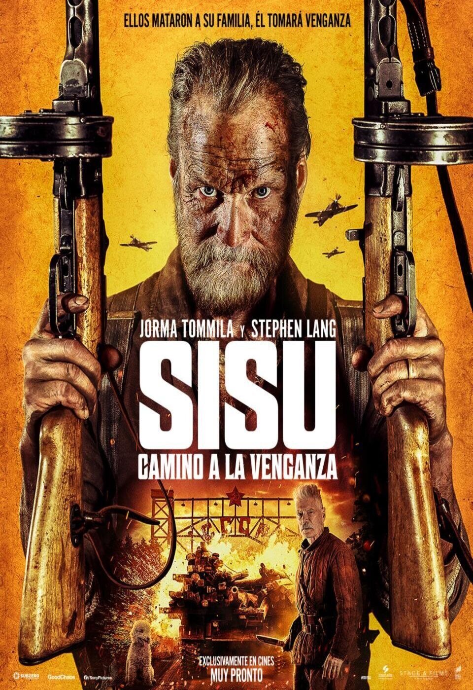Cartel de Sisu: Camino a la venganza - Nuevo cartel España