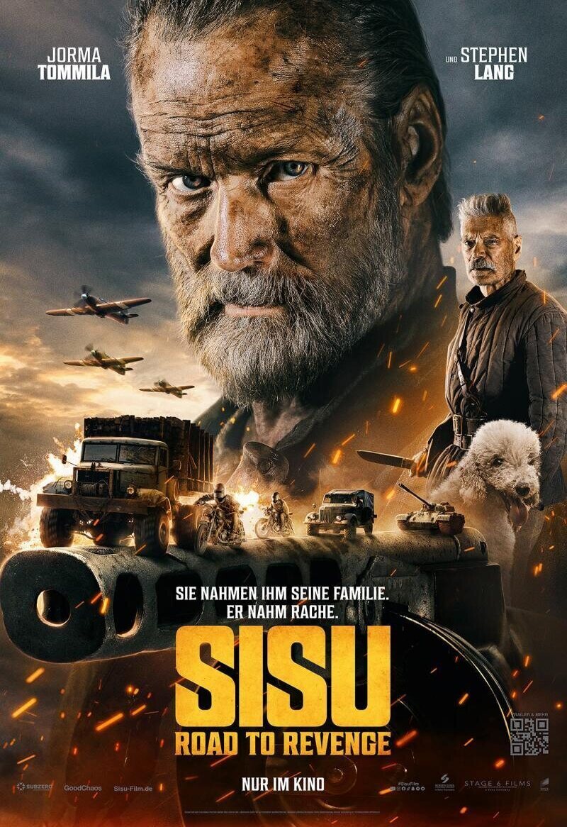 Cartel de Sisu: Camino a la venganza - Nuevo cartel inglés