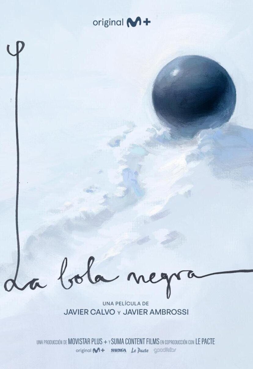 Cartel de La bola negra - 