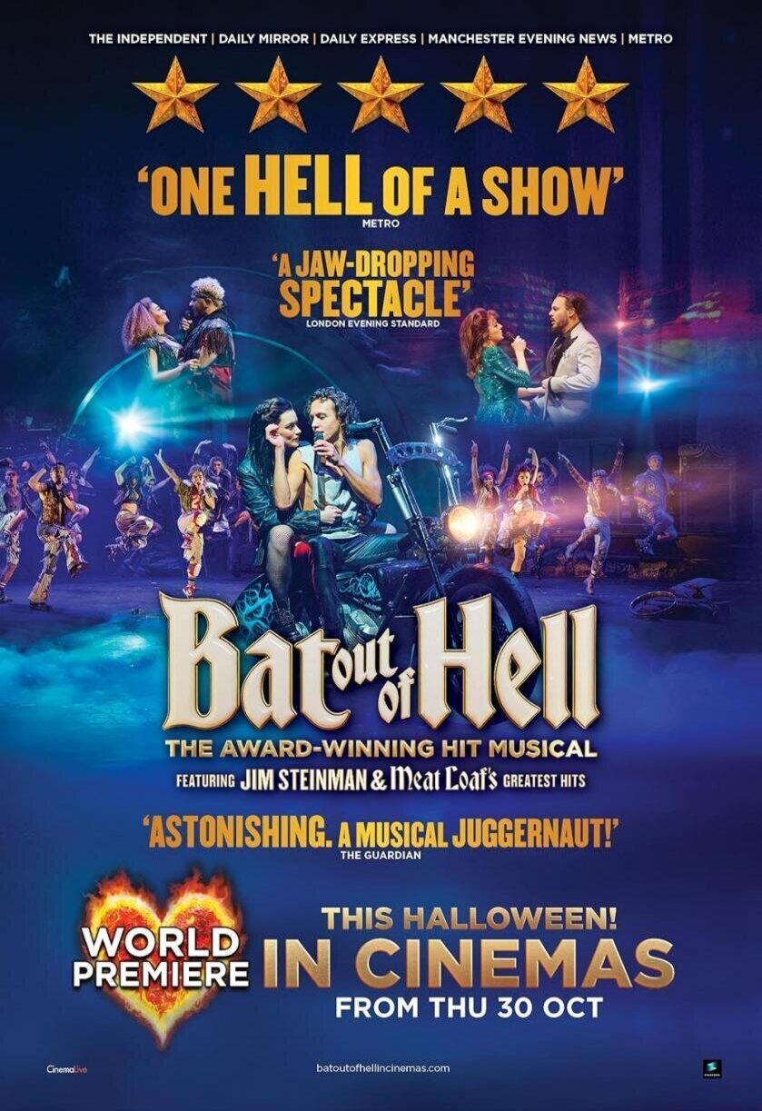 Cartel de Bat Out of Hell: The Musical - Internacional