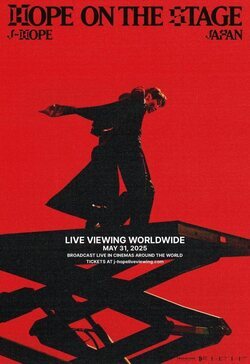 Cartel de j-hope Tour 'HOPe on THE STAGE' in JAPAN: LIVE VIEWING