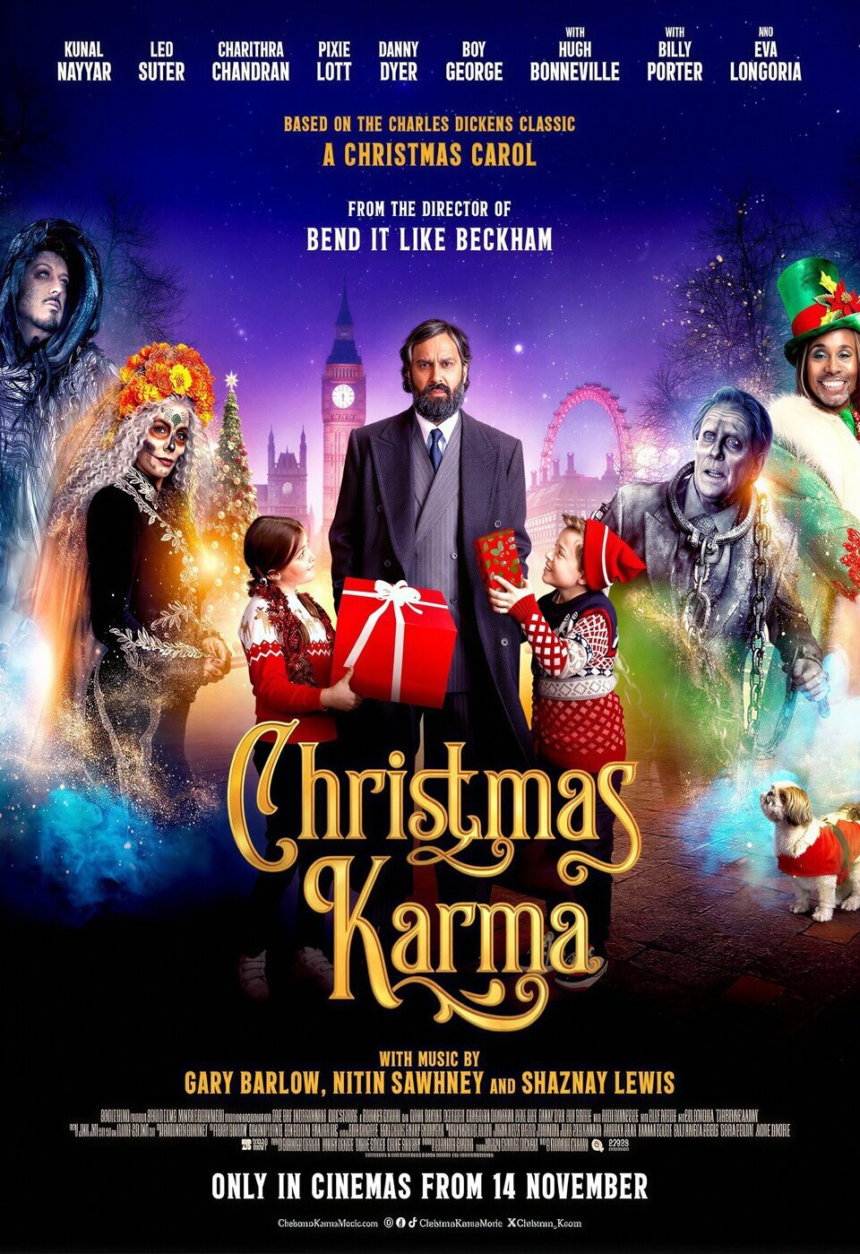 Cartel de Christmas Karma - Estados Unidos