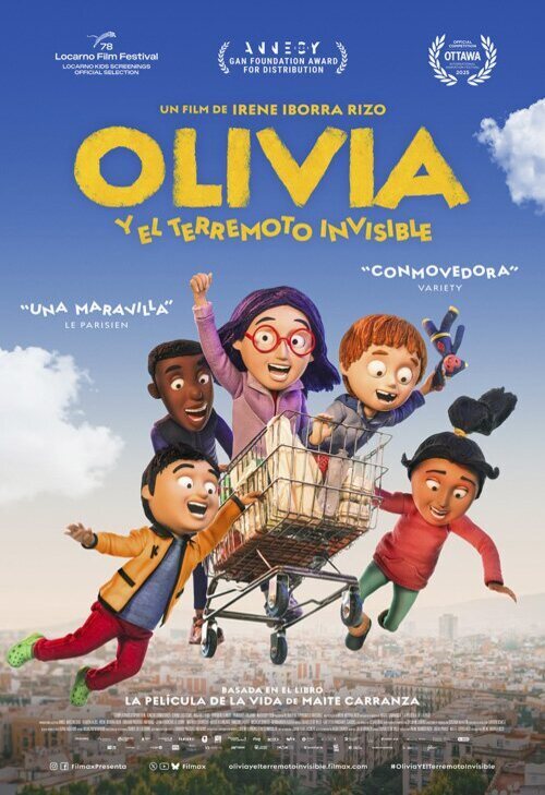 Cartel de Olivia y el terremoto invisible - España
