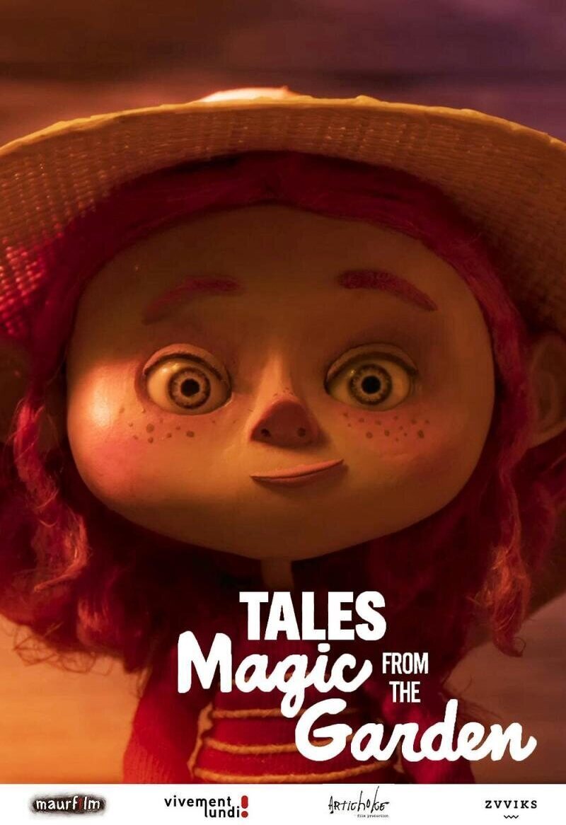 Cartel de Los misteriosos cuentos del manzano - Otro cartel inglés