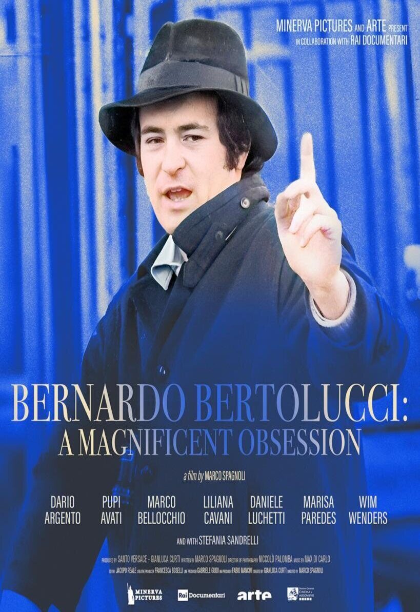 Cartel de Bertolucci: Nuestra magnífica obsesión - Cartel inglés