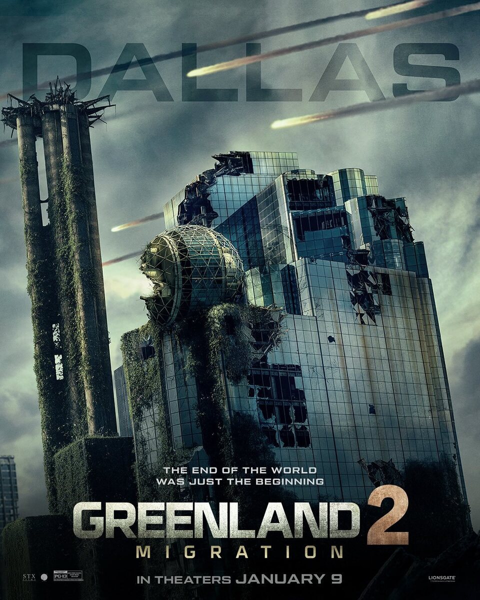 Cartel de Greenland 2: Migration - Poster Dallas