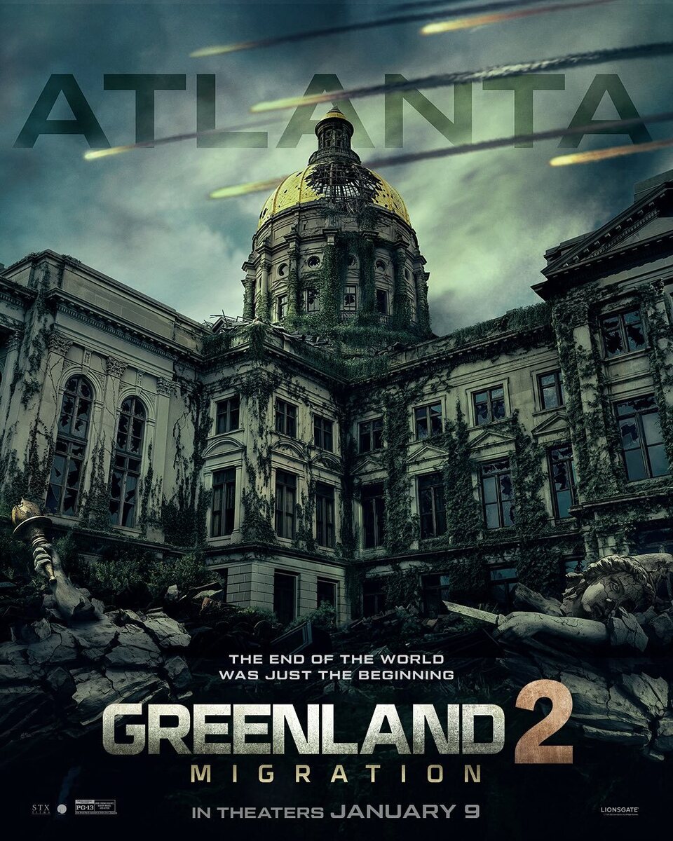 Cartel de Greenland 2: Migration - Poster Atlanta