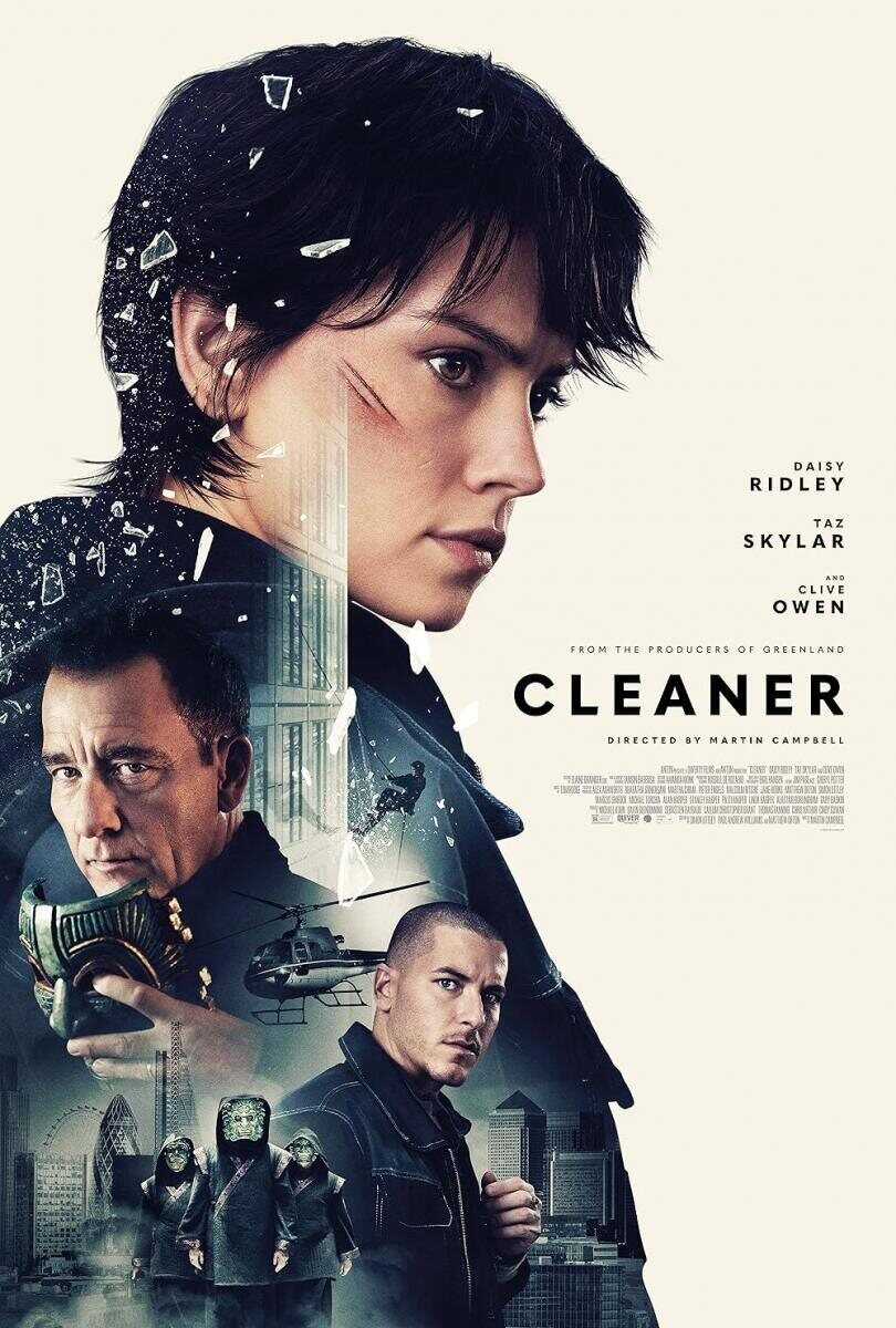 Cartel de Cleaner: Rescate vertical - Poster 1