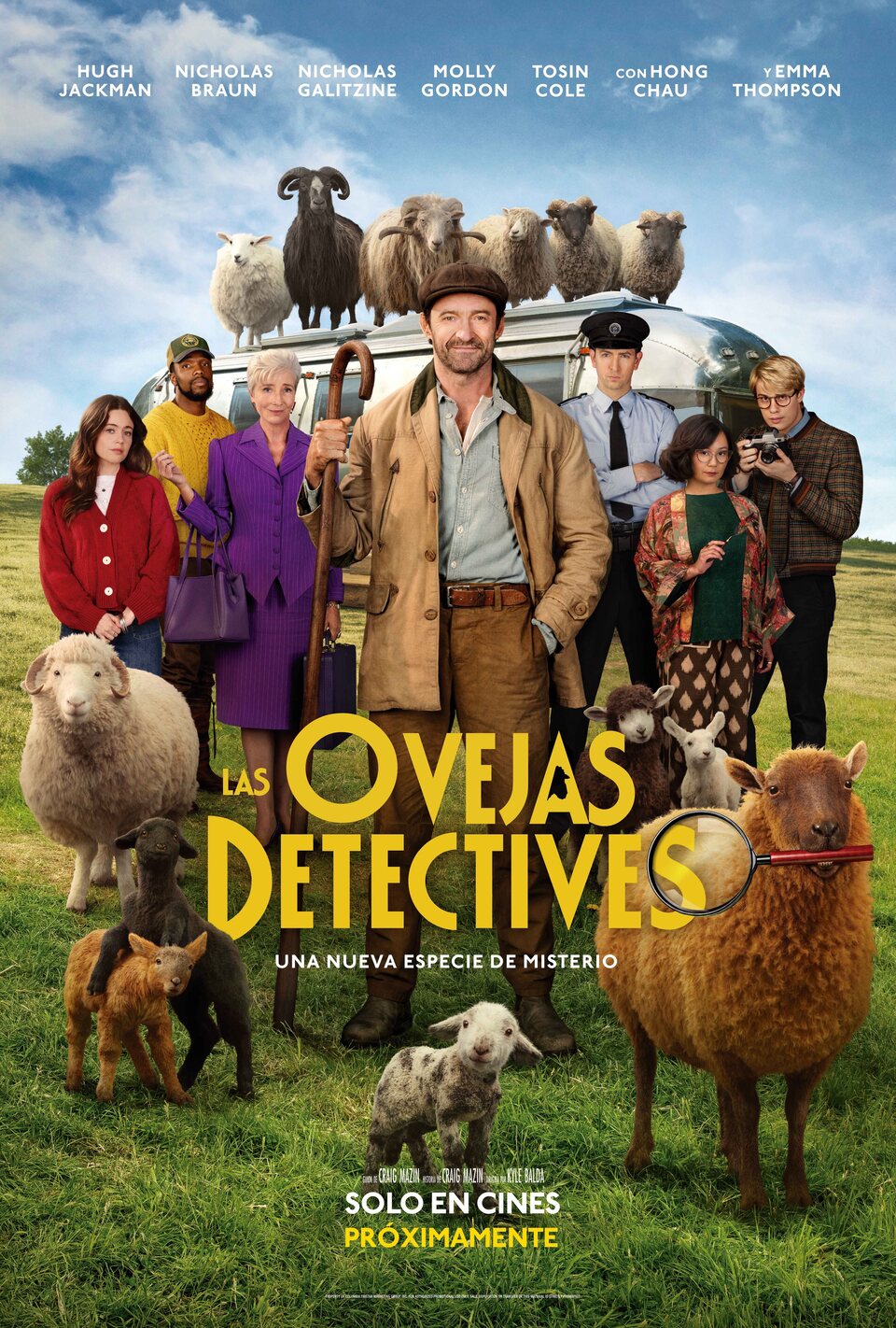 Cartel de Las ovejas detectives - Cartel Oficial (2)