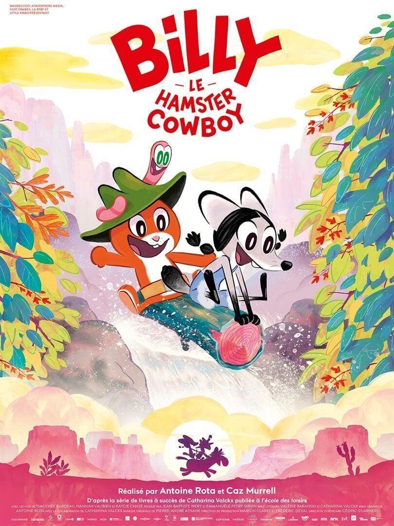 Cartel de Billy el hámster cowboy - Cartel original