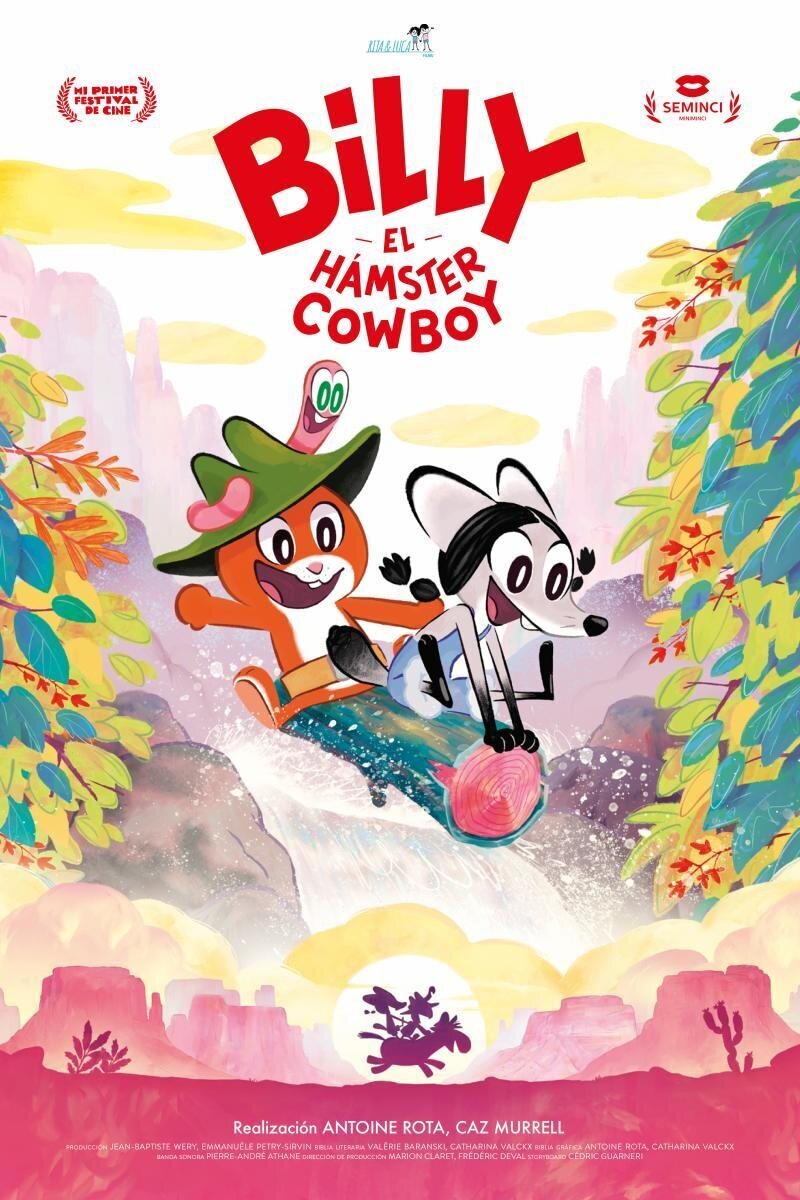 Cartel de Billy el hámster cowboy - España