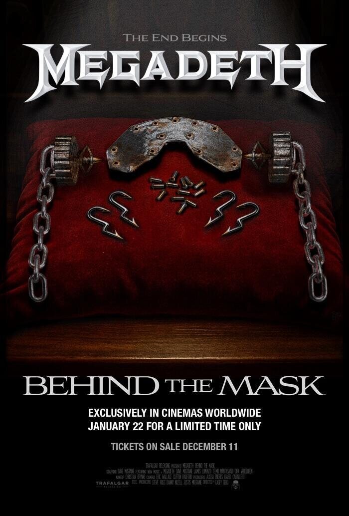 Cartel de Megadeth: Behind the Mask - 
