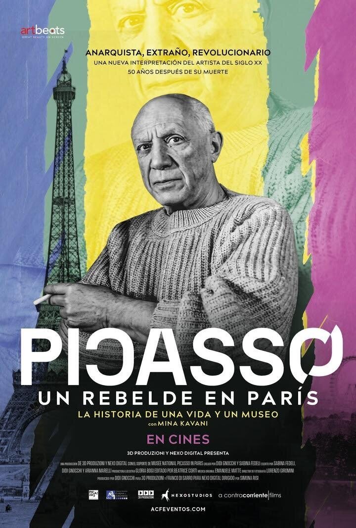 Cartel de Picasso. Un rebelde en París - Picasso. Un rebelde en París