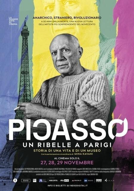 Cartel de Picasso. Un rebelde en París - Picasso. Un ribelle a Parigi
