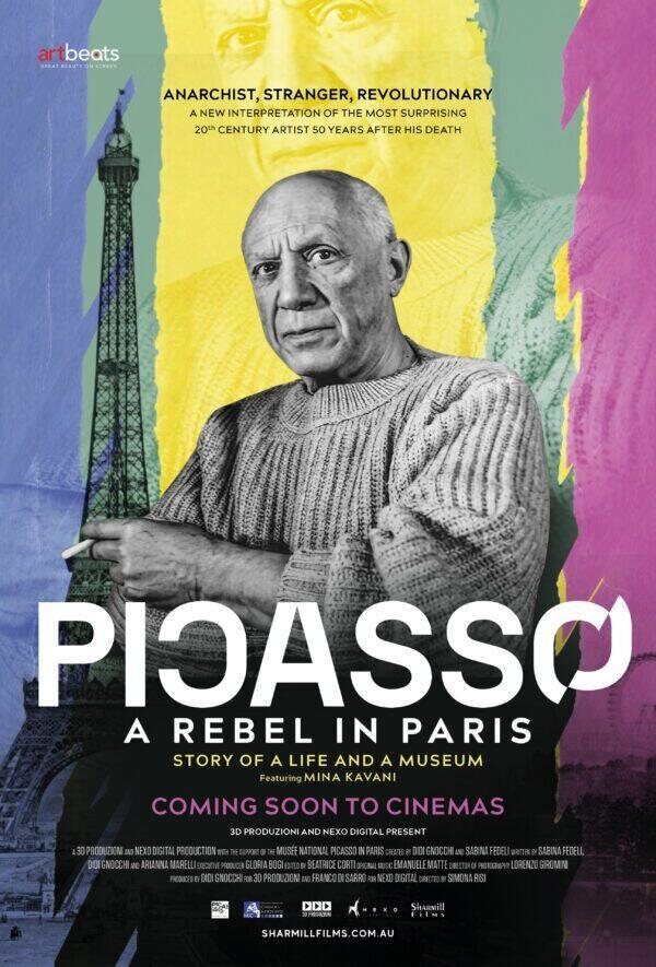 Cartel de Picasso. Un rebelde en París - Picasso. A rebel in Paris