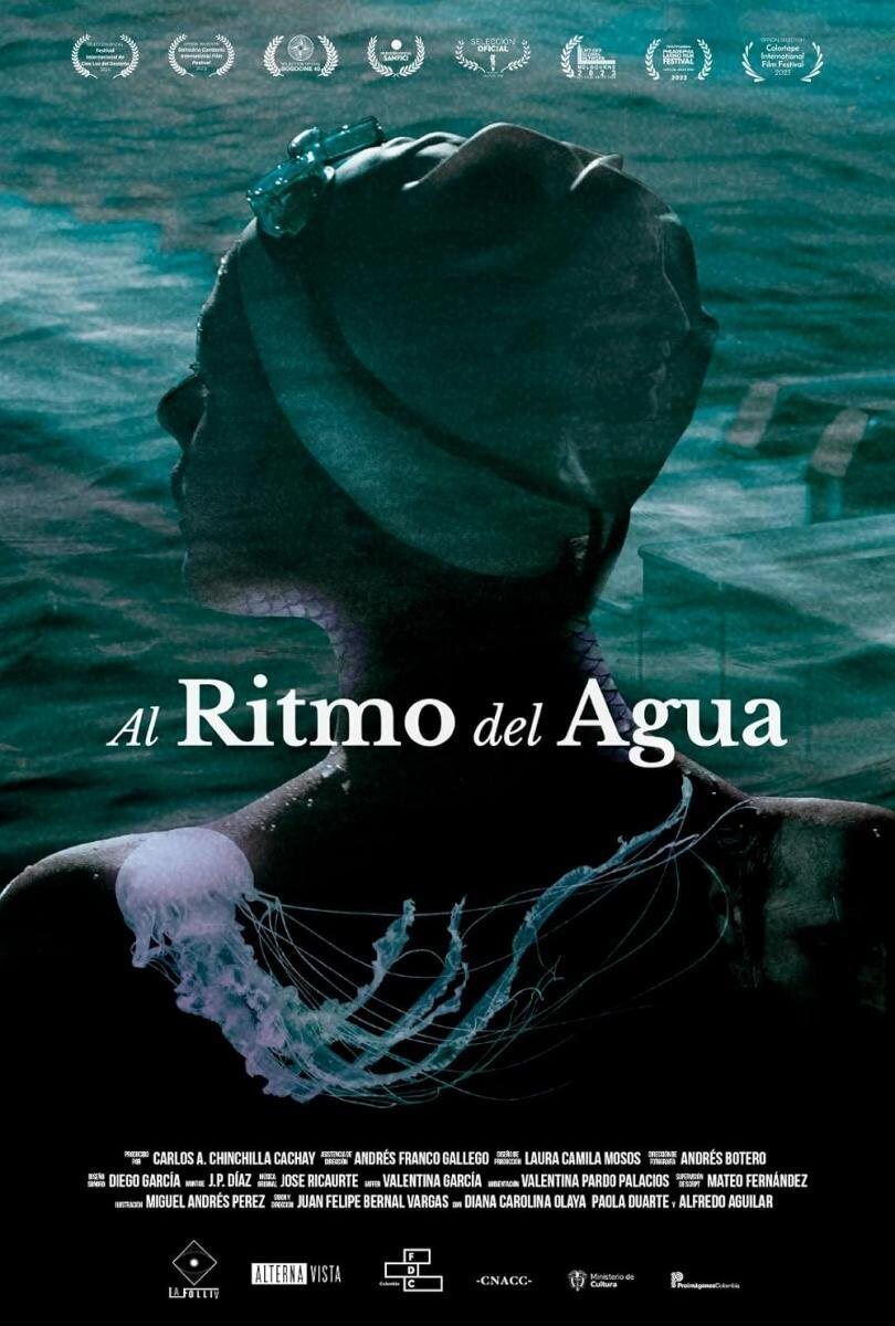 Cartel de Al ritmo del agua  - Cartel original