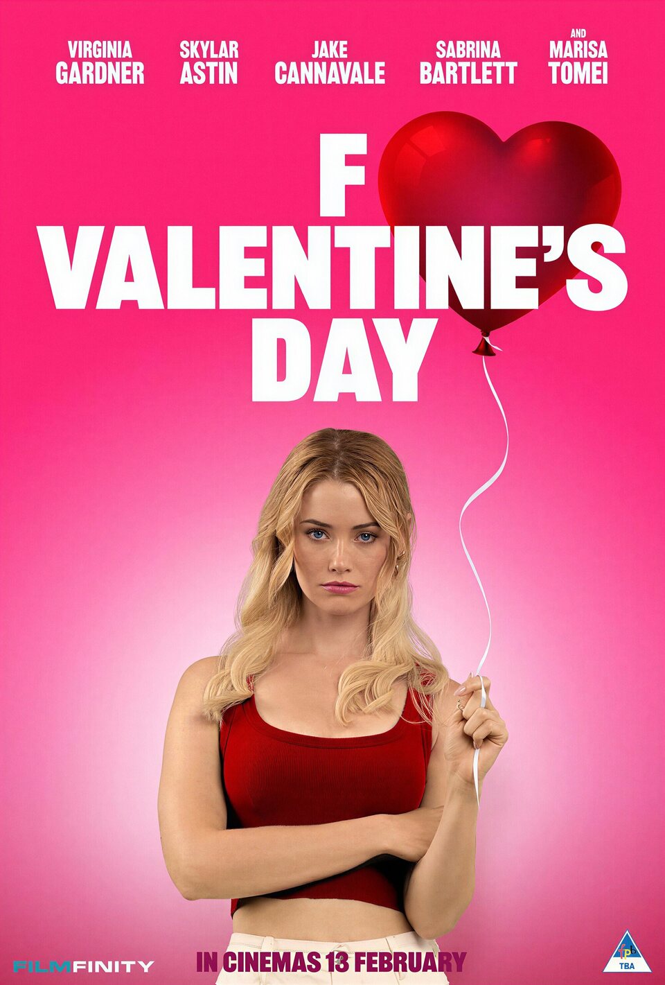 Cartel de F Valentines Day - Estados Unidos