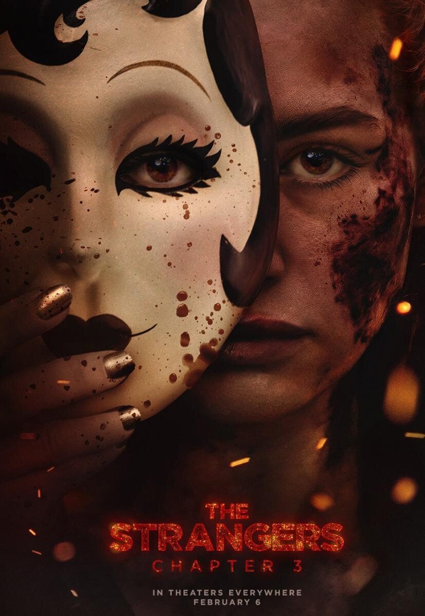 Cartel de Strangers: Capítulo Final - Cartel EEUU I