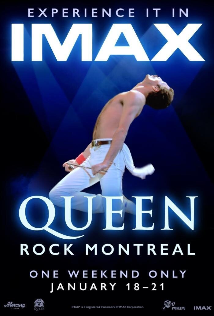 Cartel de Queen Rock Montreal - Cartel internacional