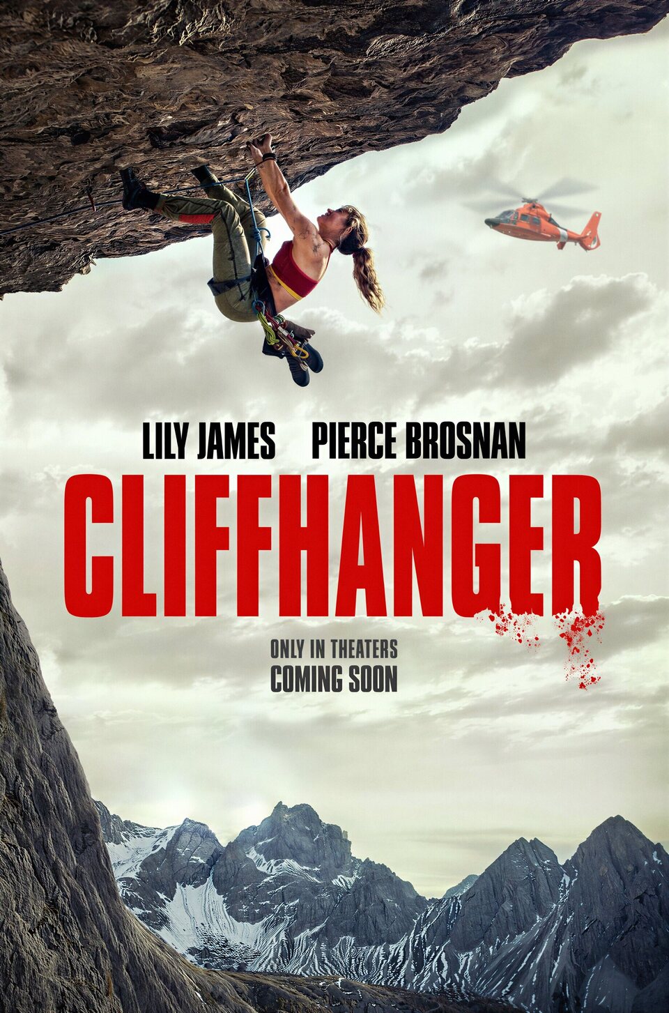 Cartel de Cliffhanger - Estados Unidos